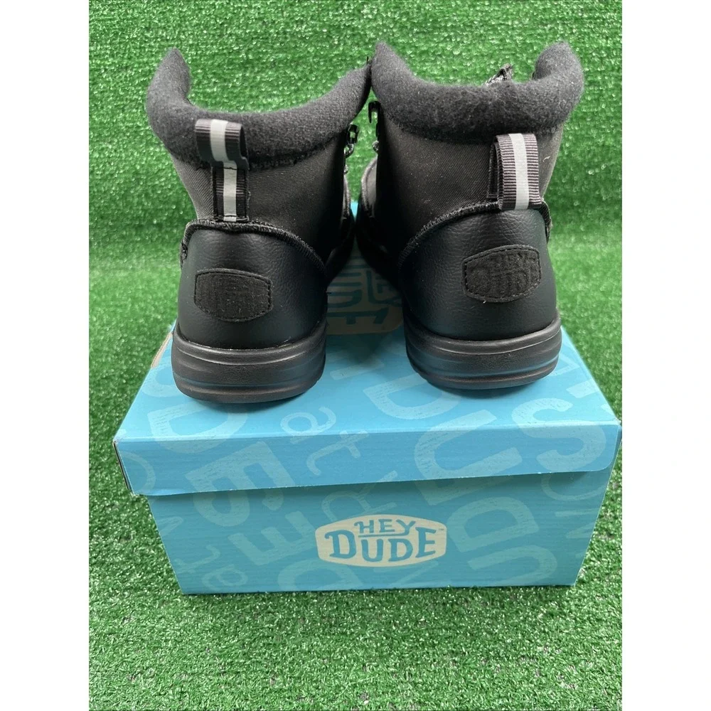 Hey Dude Bradley Work CE Boot Black Mens Size 9 New In Box